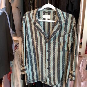 Stripes blouse button down. Size 0.